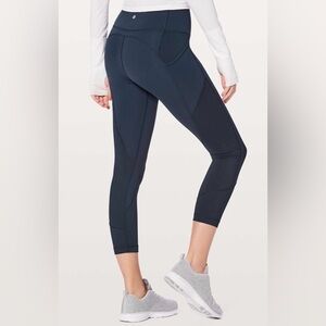 Lululemon All The Right Places Crop II *23"
True Navy, Size 6